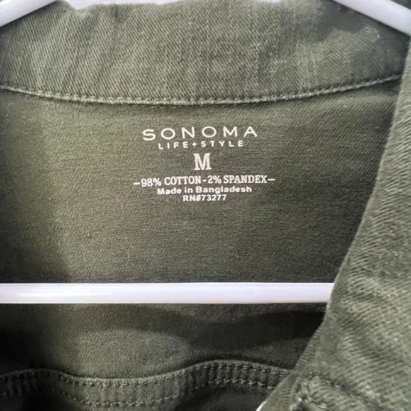 Sonoma Green Jean Jacket - Picture 5 of 5